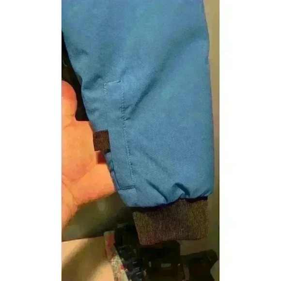 Spyder Boys' Dylan Ski Jacket Old Glory Blue Green Insulated Size 12 - Picture 6 of 8